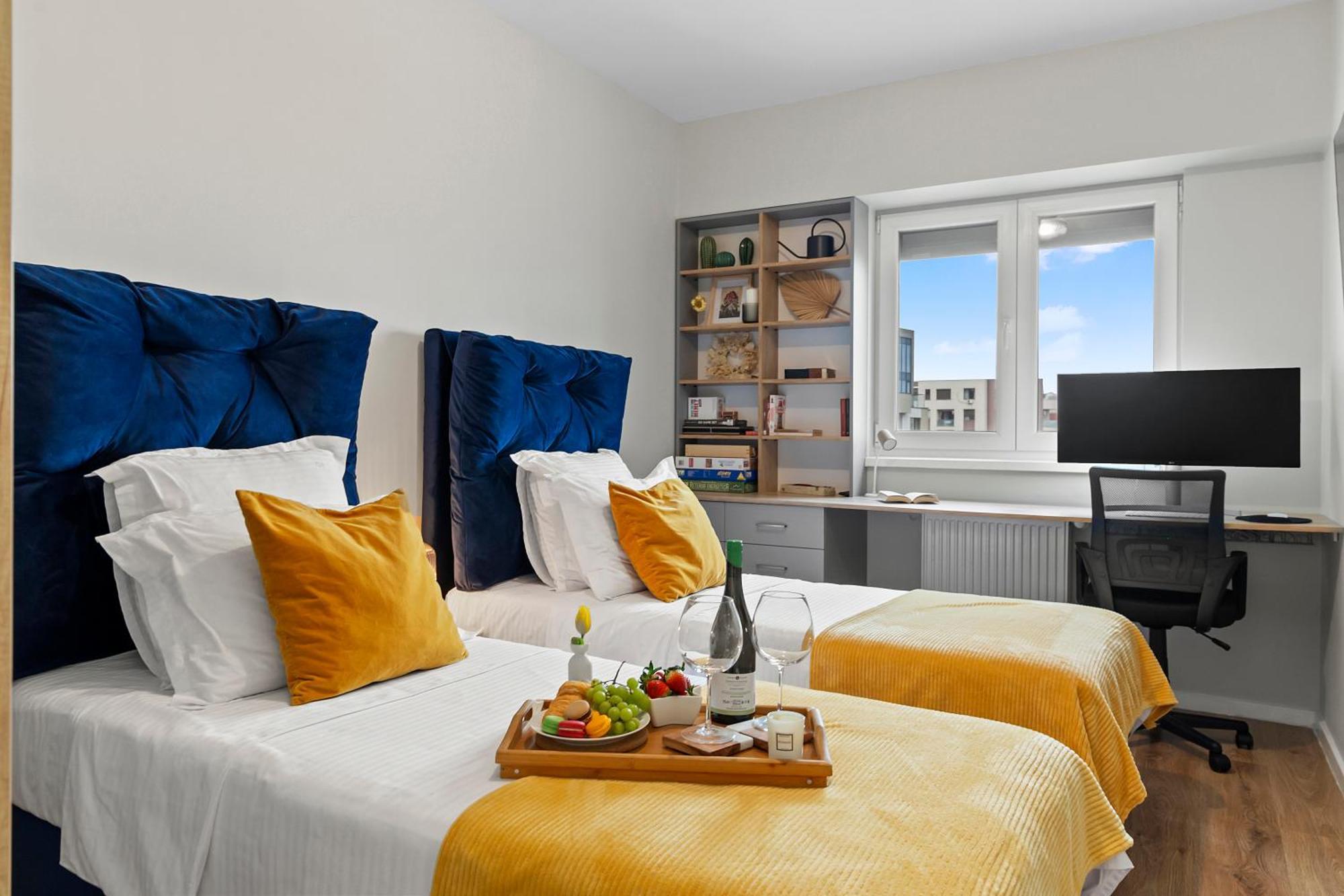 Mido Park Apartment With Private Parking & Self Check-In Бухарест Екстер'єр фото